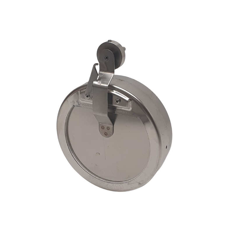 Draglucka med adapter Ø150mm T-rökrör