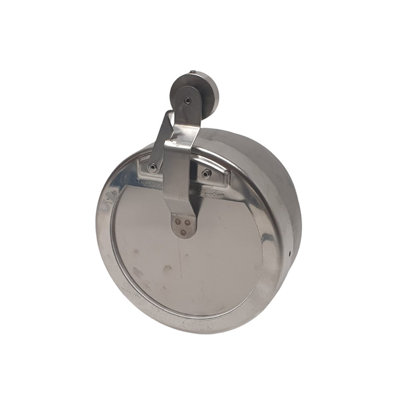 Draglucka med adapter Ø130mm T-rökrör
