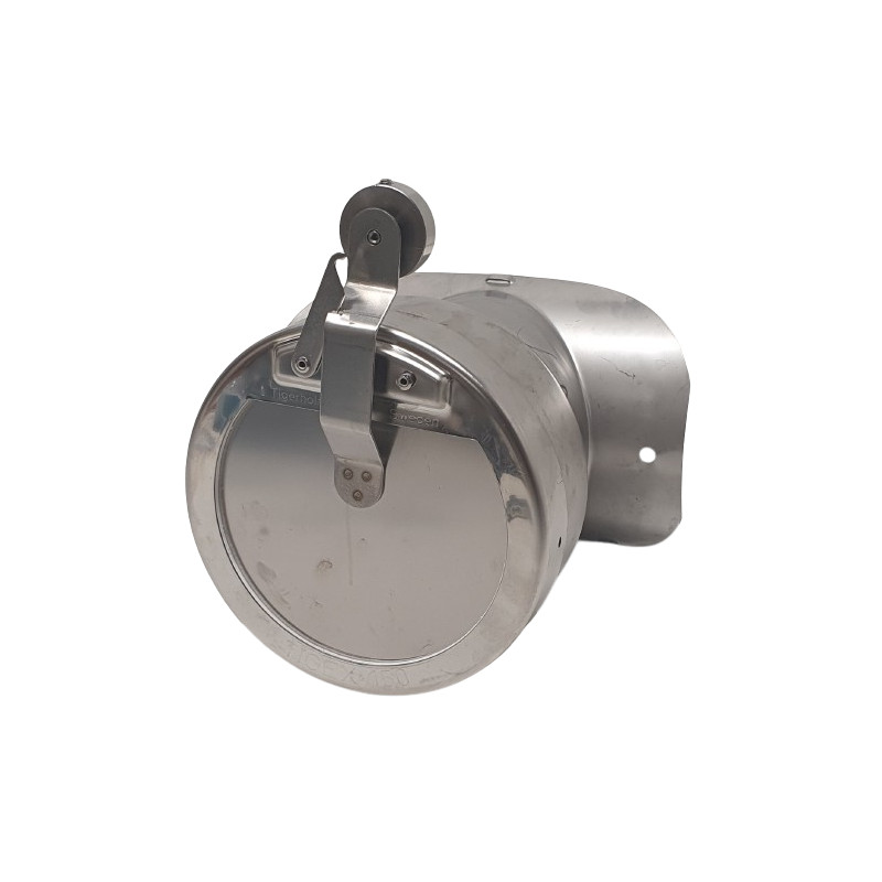 Draglucka med adapter Ø130mm rund