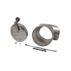 Draglucka med adapter Ø130mm rund