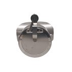 Draglucka med adapter Ø130mm rund