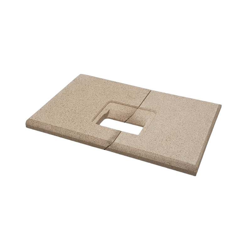 Isolersten eldstad Twist 80/20