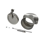 Draglucka med adapter Ø150mm rund