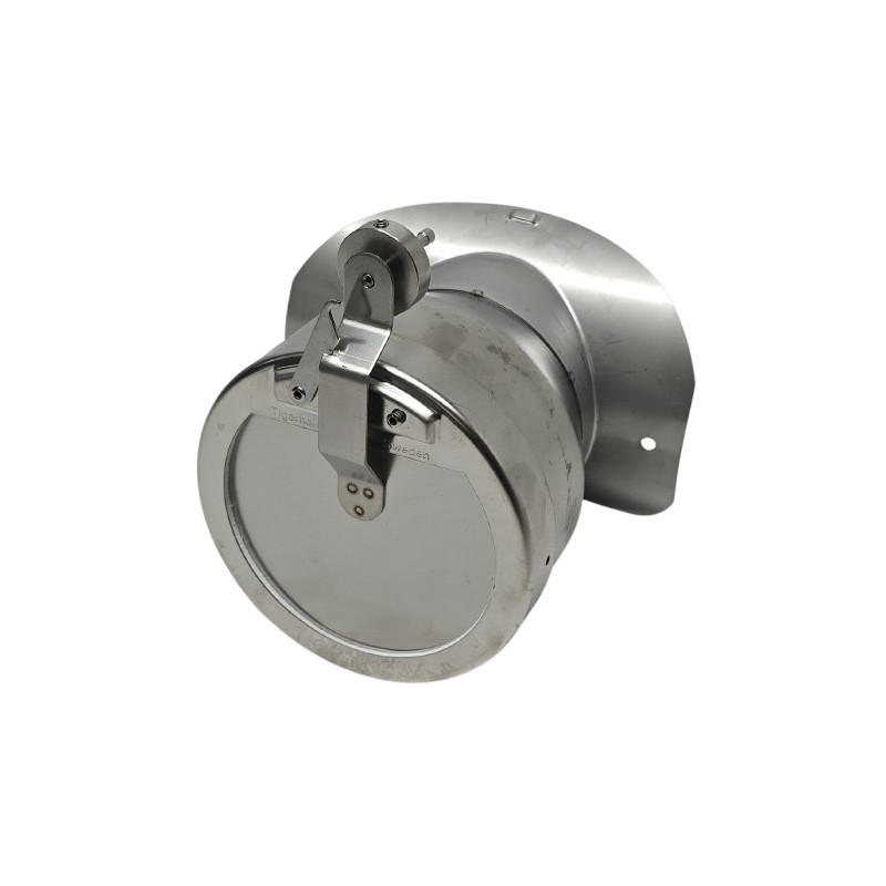 Draglucka med adapter Ø150mm rund
