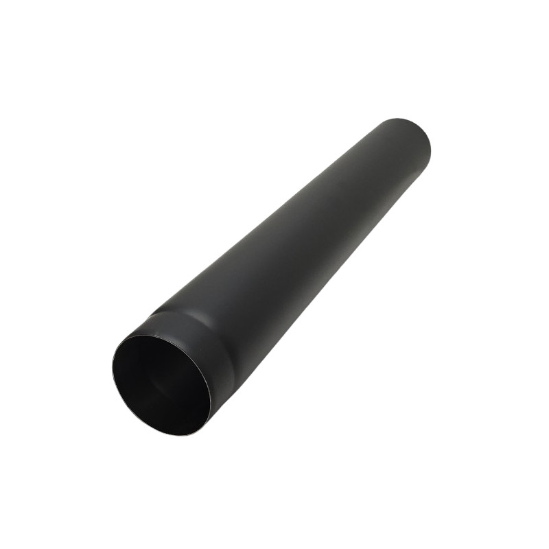 Rökrör rak 1000mm Ø150mm utan sotlucka
