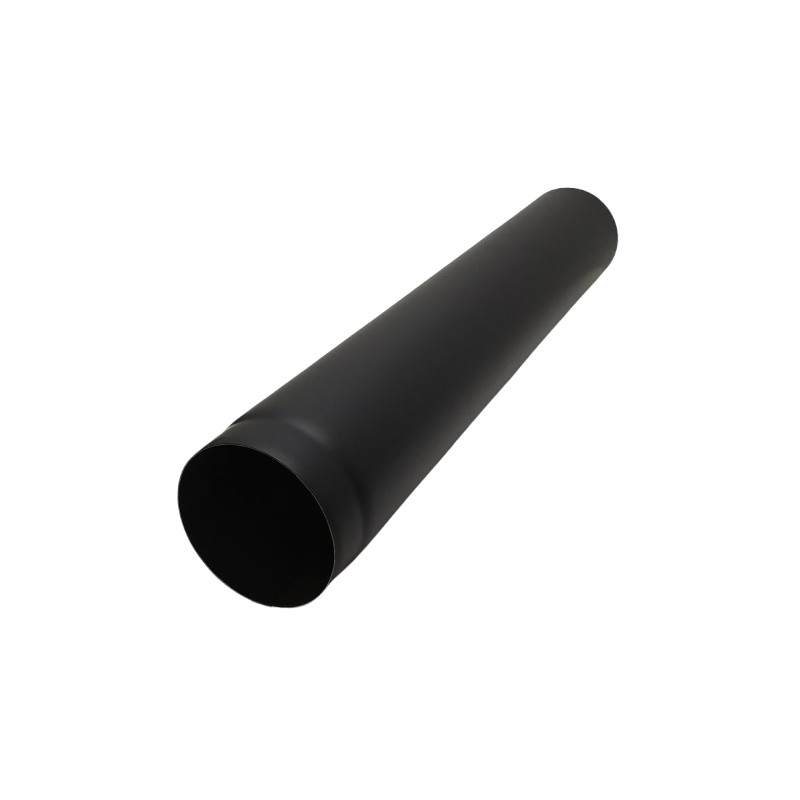 Rökrör rak 1000mm Ø180mm utan sotlucka