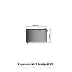 Expansionskärl 50L Svartplåt