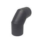 Rökrör vinkel 90° (2x45°) Ø150mm med sotlucka