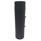 Rökrör rak 500mm Ø130mm med sotlucka