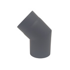 Rökrör vinkel 45° Ø130mm