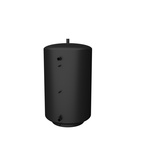 Buffert 1800L oisolerad rund ackumulatortank